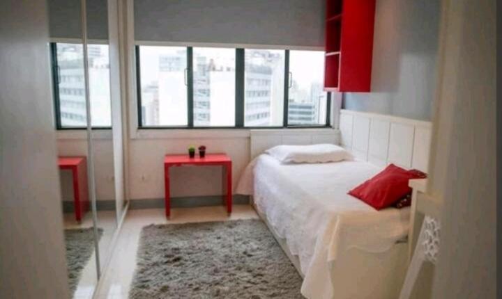 Апартаменты Apart Luxo No Centro Com Hidromassagem Куритиба Экстерьер фото